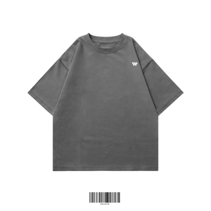 Drop Shoulder Oversized T-Shirt - Graphite | WEAR