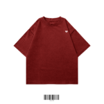 Drop Shoulder Oversized T-Shirt – Maroon | WEAR