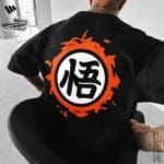 Goku Kanji T-Shirt in Bangladesh – Dragon Ball Z Anime Shirt