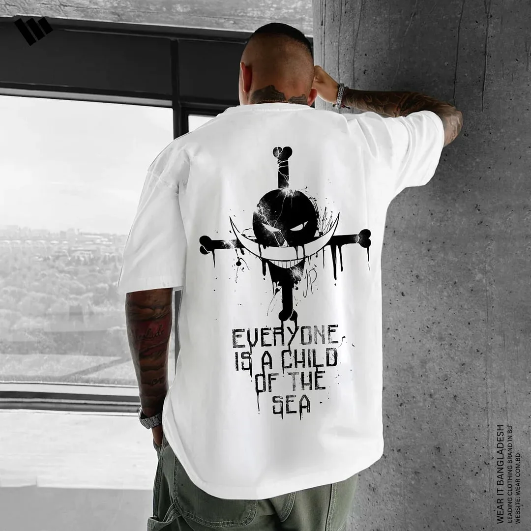 Premium Drop Shoulder Tee - Image 1
