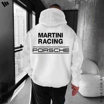 Men's Porsche Martini Racing Hoodie - White