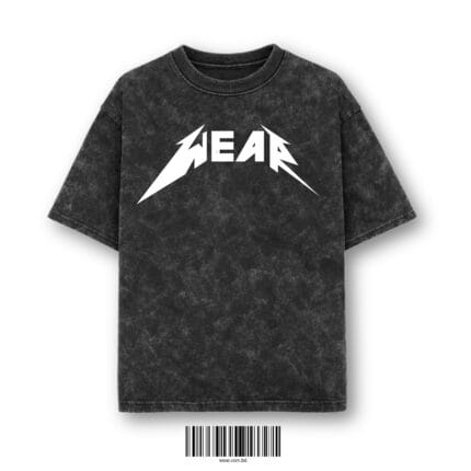 Acid-Wash Oversized T-Shirt