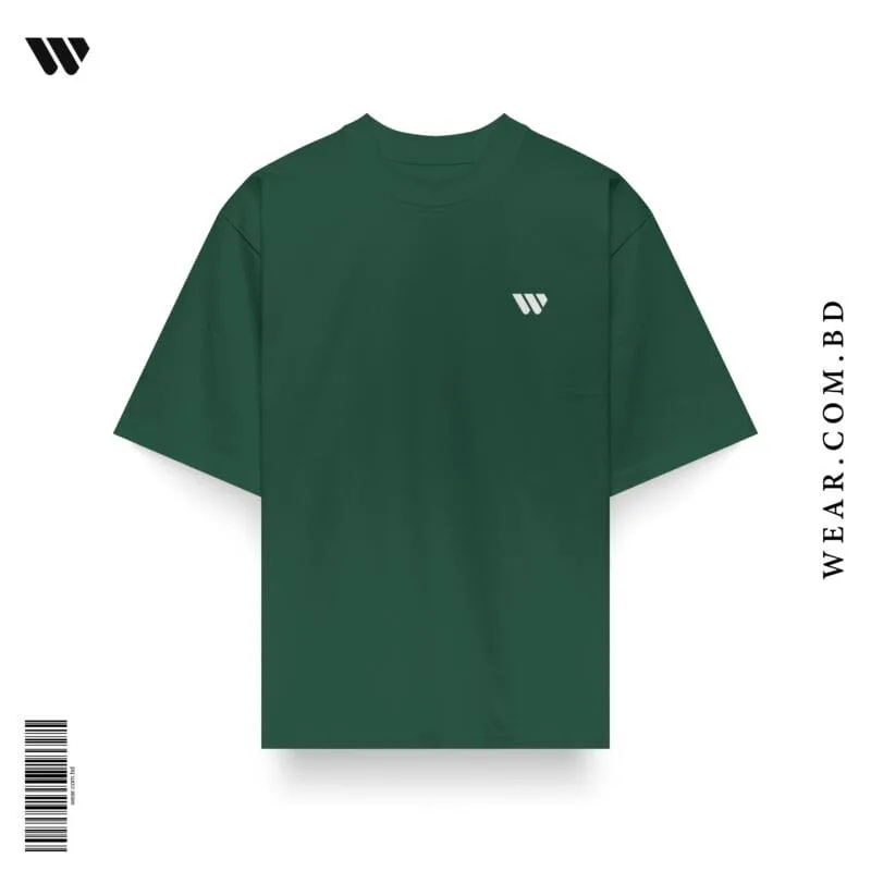 Green oversized t-shirt
