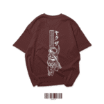 WEAR "Yakuza Blade" Oversized Coffee T-Shirt