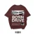 Black oversized t-shirt with 'Born to Drive