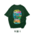 Bottle Green Oversized T-Shirt – “I Need Money, Not A Friend” - Image 2