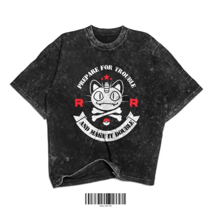 Team Rocket "Prepare for Trouble" Washed T-Shirt