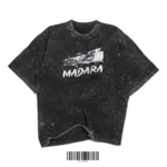 Madara Oversized Washed T-Shirt front view