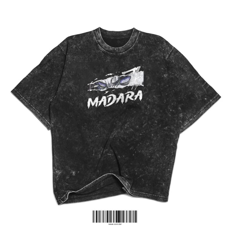 Madara Oversized Washed T-Shirt front view
