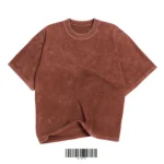 Brown Washed Oversized T-Shirt