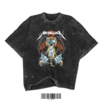 Metallica Oversized Washed T-Shirt