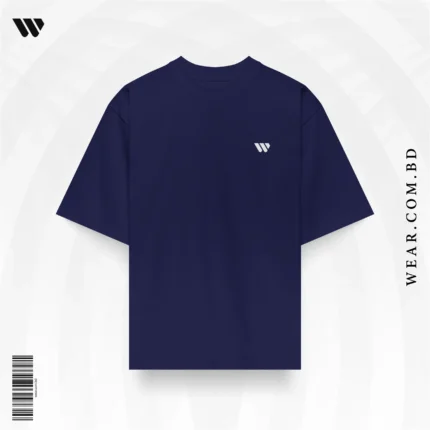 Wear Signature Oversized Tee- Midnight Sapphire