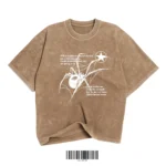 WEAR Spider Washed Oversized T-Shirt - Beige