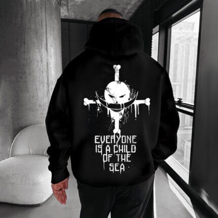 Men's One-Piece Whitebeard Hoodie - "Child of the Sea"