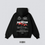 F1 Champion Racing Hoodie – Premium Black Motorsport