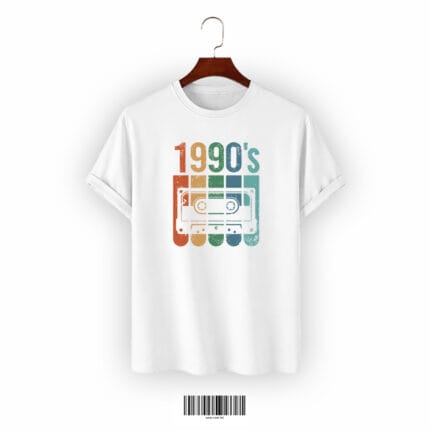 Premium Regular T-Shirt – 1990’s Retro Cassette