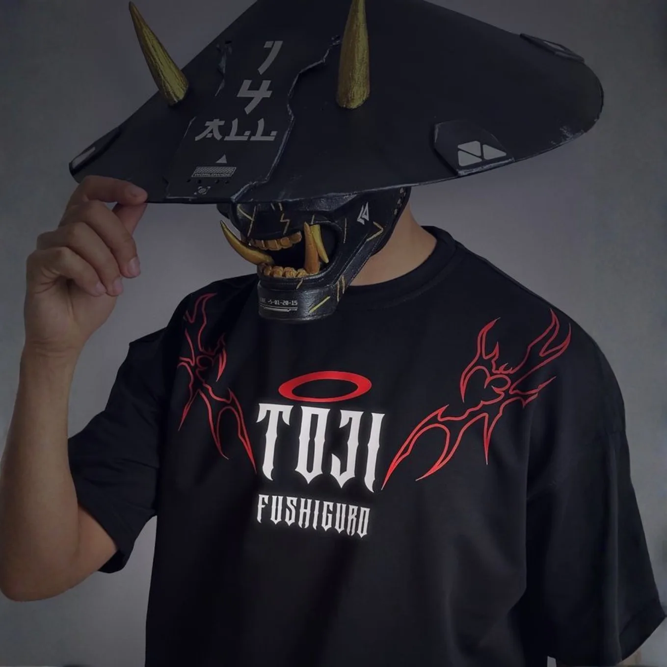 JJK Anime Oversized T-Shirt- Fushiguro - Image 2