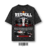 Acid Wash Grand Prix Racing Edition Oversized T-Shirt
