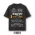 Acid wash racing blueprint oversized t-shirt back print 230 gsm cotton