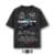 Acid wash racing blueprint oversized t-shirt back print 230 gsm