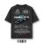 Acid wash racing blueprint oversized t-shirt back print 230 gsm