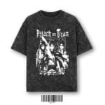 Attack on Titan Acid Wash T-Shirt