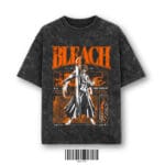 Bleach Ichigo Kurosaki Acid Wash T-Shirt