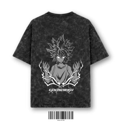 Godspeed Acid Wash Anime T-Shirt