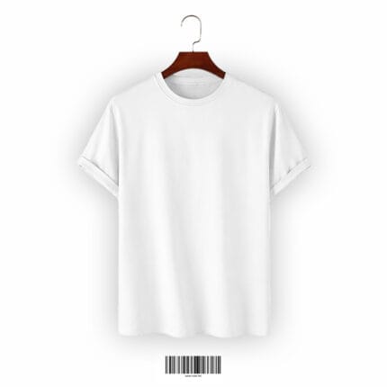White Basic T-Shirt – Soft Cotton Regular Fit