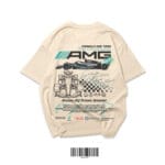 AMG Petronas Formula One Team Oversized T-Shirt – Cream