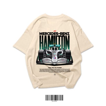 Mercedes-Benz Hamilton F1 Racing Oversized T-Shirt