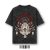 Cursed Shrine Acid Wash Oversized T-Shirt