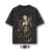 Triple Sword Warrior Acid Wash Oversized T-Shirt - Image 2