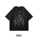 blade master oversized tee black sword graphic streetwear WEAR