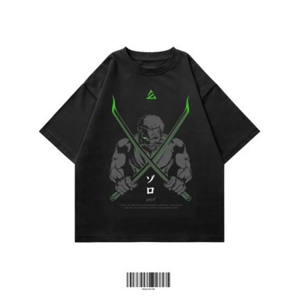 blade master oversized tee black sword graphic streetwear WEAR