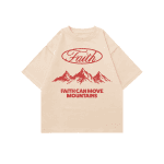Faith Can Move Mountains Oversized T-Shirt