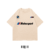 Cream BMW Motorsport oversized drop shoulder tee