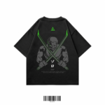 Blade Master Oversized T-Shirt – Front & Back Print Edition