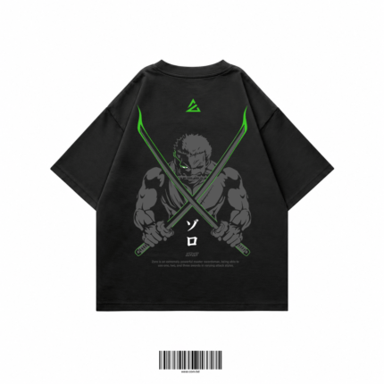 Blade Master Oversized T-Shirt – Front & Back Print Edition
