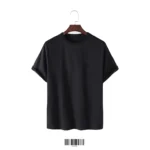 Black Soft Cotton Regular Fit T-Shirt