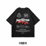 racing legacy oversized drop shoulder graphic t-shirt back
