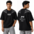 Black Racing Drop Shoulder T-Shirt | WEAR